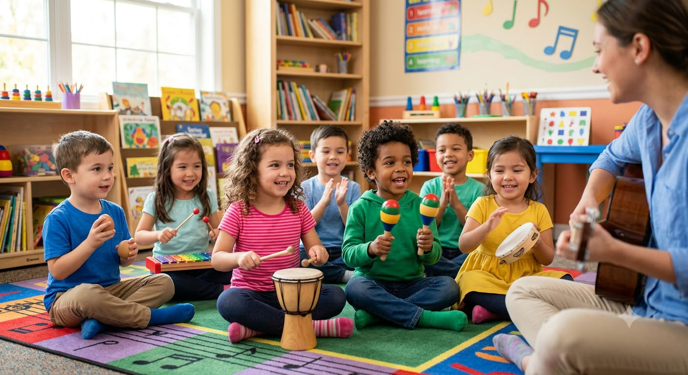 La importancia de la musica en la educacion inicial