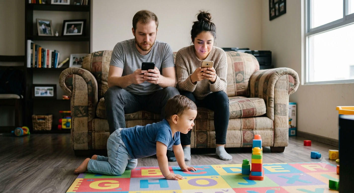 El Lado Oscuro de la Tecnología: Por qué el Exceso de Pantallas Daña la Primera Infancia